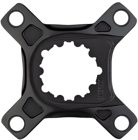 Promax Direct Mount Crank Spider - 104 BCD 4-Bolt SRAM 3-Bolt Mount Style For Use w/Promax CK-1 Carbon Cranks Only BLK