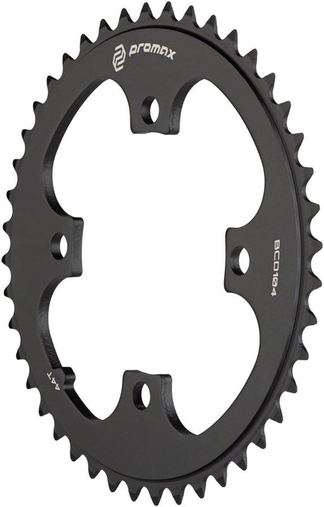 Promax 4-Bolt Chainring - 44t 104 BCD Black