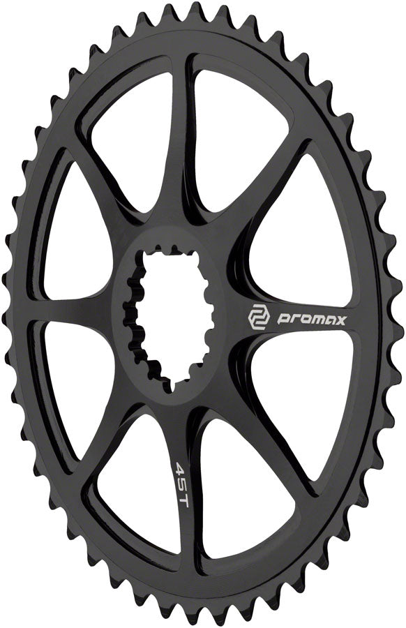 Promax Direct Mount 45t Chainring Black