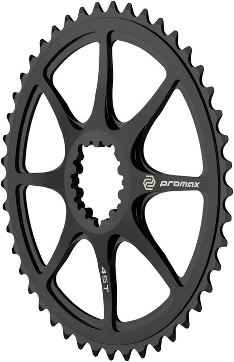 Promax Direct Mount 45t Chainring Black