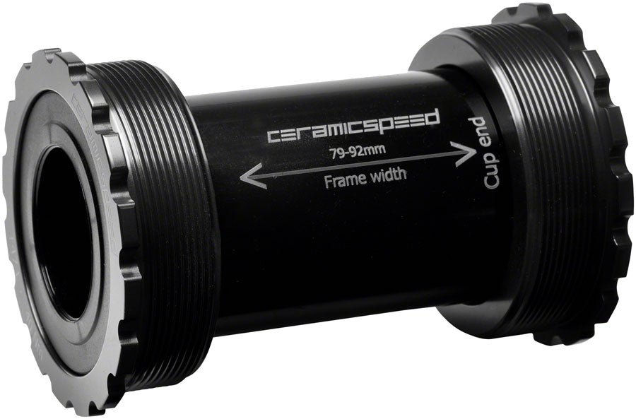 CeramicSpeed T47/86 Bottom Bracket - Shimano Black