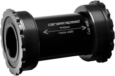 CeramicSpeed T47/86 Bottom Bracket - Shimano Black