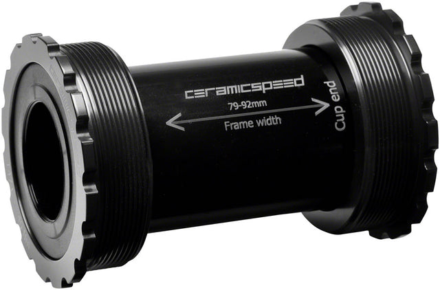 CeramicSpeed T47/86 Bottom Bracket - Shimano Black