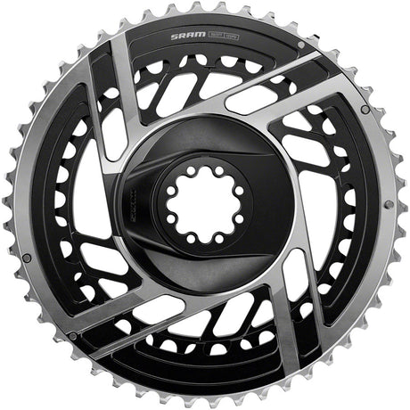 SRAM RED 2x Chainring Kit - 50/37t 2x12-Speed 8-Bolt Direct Mount BLK/Silver E1