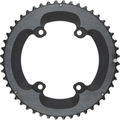 microSHIFT Sword Chainring - 48t 110 Asym BCD Outer ring 2 x 9/10-Speed BLK