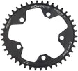 Wolf Tooth Elliptical 110 BCD Chainring - 38t 110 BCD 5-Bolt Drop-Stop B 10/11/12-Speed Eagle Flattop Compatible BLK