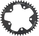 Wolf Tooth Elliptical 110 BCD Chainring - 38t 110 BCD 5-Bolt Drop-Stop B 10/11/12-Speed Eagle Flattop Compatible BLK