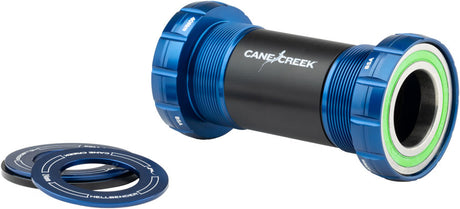 Cane Creek Hellbender 70 Bottom Bracket - English for 24mm Spindle Blue