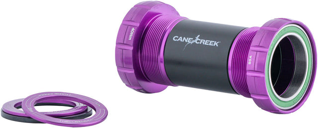 Cane Creek Hellbender 70 Bottom Bracket - English For DUB Spindle Purple