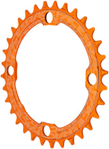 RaceFace 1x Narrow Wide Chainring - 32t 104 BCD 10-12 Speed 7075 Aluminum Orange