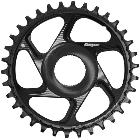 Hope Spiderless Chainring -  34T R22  Ebike  Shimano  Black