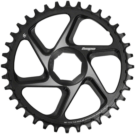 Hope Spiderless Chainring -  36T R22  Ebike  Brose  Black