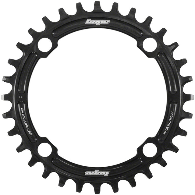 Hope Retainer Chainring - 32t 104 BCD R22 Black