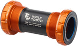 Wolf Tooth Bottom Bracket - English (BSA) 68/73mm For 29mm Spindle Orange