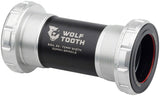 Wolf Tooth Bottom Bracket - English BSA 68/73mm For 30mm Spindle Raw Silver