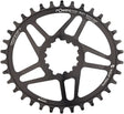 Wolf Tooth Elliptical Direct Mount Chainring - 34t SRAM Direct Mount Drop-Stop B For SRAM 3-Bolt Boost Cranksets 3mm Offset BLK
