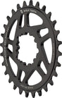 Wolf Tooth Direct Mount Chainring - 28t SRAM Direct Mount Drop-Stop B For SRAM 3-Bolt Boost Cranks 3mm Offset BLK