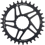 Wolf Tooth Direct Mount Chainring - 32t RaceFace CINCH Direct Mount Boost 3mm Offset Drop-Stop ST Requires 12-Speed HG+ Chain BLK
