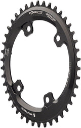 Wolf Tooth Elliptical Shimano 110 Asymmetric BCD Chainring - 42t 110 Asymmetric BCD 4-Bolt Drop-Stop B For Shimano GRX Cranks BLK