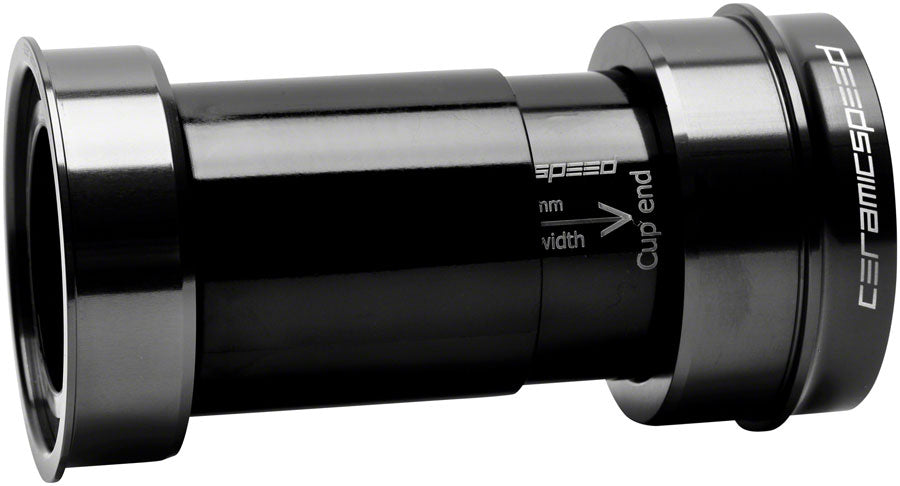 CeramicSpeed PF30A Road Bottom Bracket - DUB Road Spindle Black