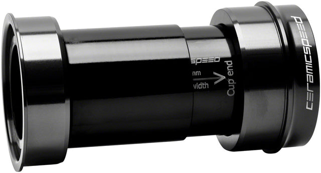 CeramicSpeed PF30A Road Bottom Bracket - DUB Road Spindle Black