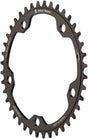 Wolf Tooth 130 BCD Road Cyclocross Chainring - 38t 130 BCD 5-Bolt Drop-Stop B 10/11/12-Speed Eagle Flattop Compatible BLK