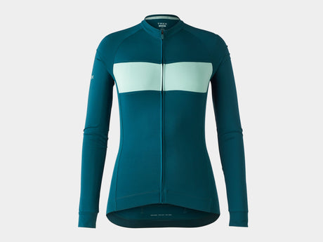 Trek Circuit Women LTD Long Sleeve Large Green/Teal Jersey