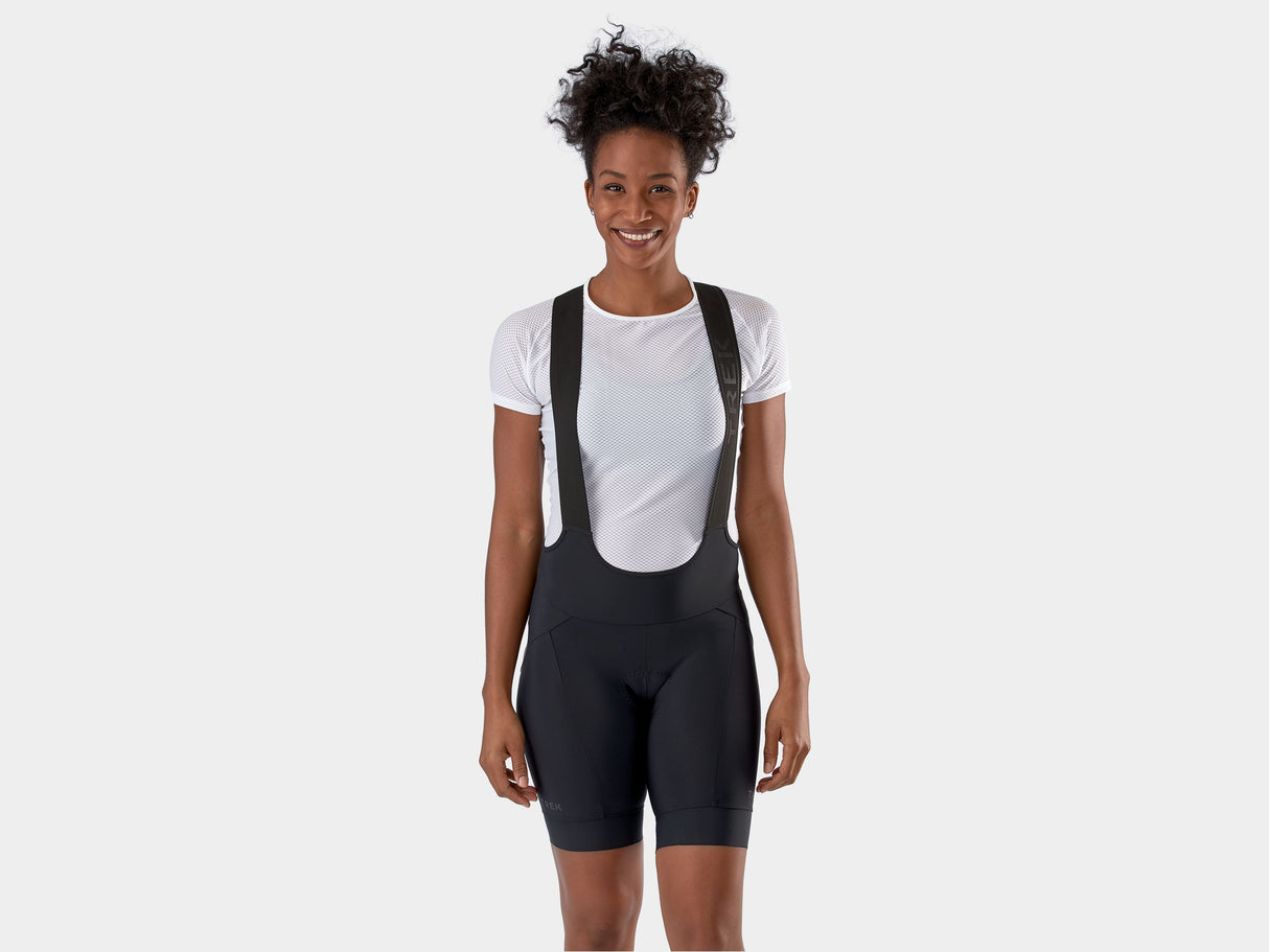 Short Trek Circuit Bib Women Large Black
