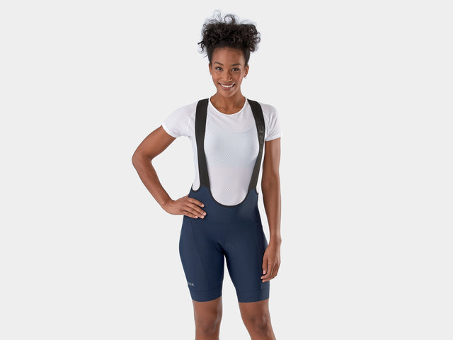 Short Trek Circuit Bib Women Medium Deep Dark Blue