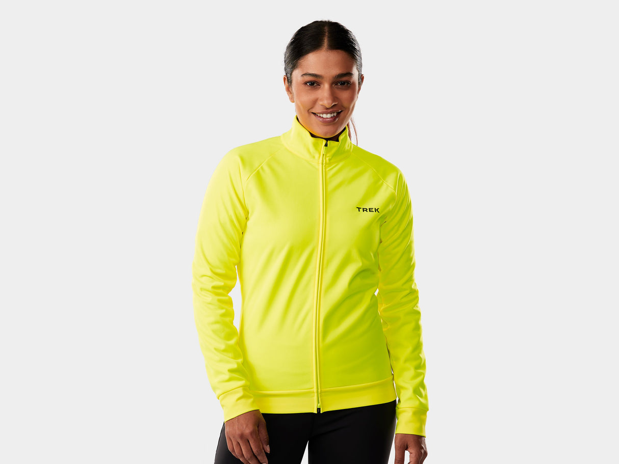 Trek Circuit Softshell Women LG Radioactive Yellow Jacket