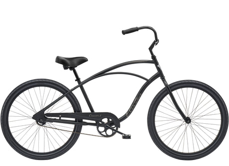 Electra Cruiser 1 Step-Over - MATTE BLACK 26" WHEEL