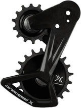 CeramicSpeed OSPW X Alpha Pulley Wheel System SRAM RED/Force/Rival XPLR E1 - ALPHA Aluminum Pulley Carbon Cage BLK