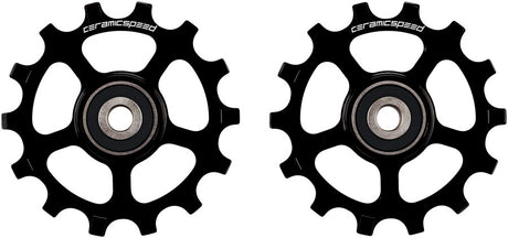 CeramicSpeed Pulley Wheels Shimano XT/XTR 12-Speed - 14 Tooth Alloy BLK