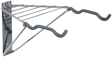 Delta Two Bike Wall Mount Rack with Shelf: Holds Two Bikes