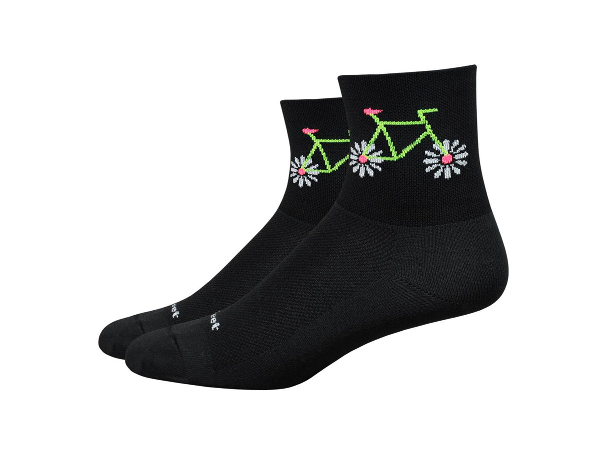 DeFeet Aireator 2-3" Cuff Socks Pedal Power M Pair