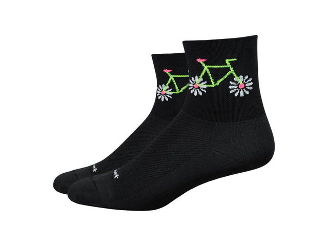 DeFeet Aireator 2-3" Cuff Socks Pedal Power M Pair