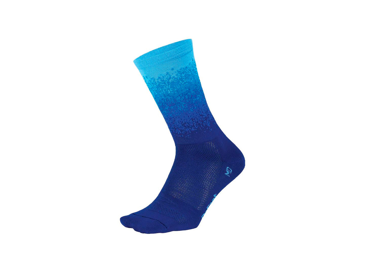 Sock DeFeet Aireator 6" Ombre Small Blue