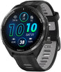 Garmin Forerunner 965 GPS Smartwatch - 47mm Carbon Gray DLC Titanium Bezel BLK Case BLK/Powder Gray Silicone Band