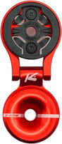 K-Edge Garmin Race Stem Mount with Cap - Red
