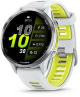 Garmin Forerunner 970 SmartWatch - Whitestone/Amp Yellow