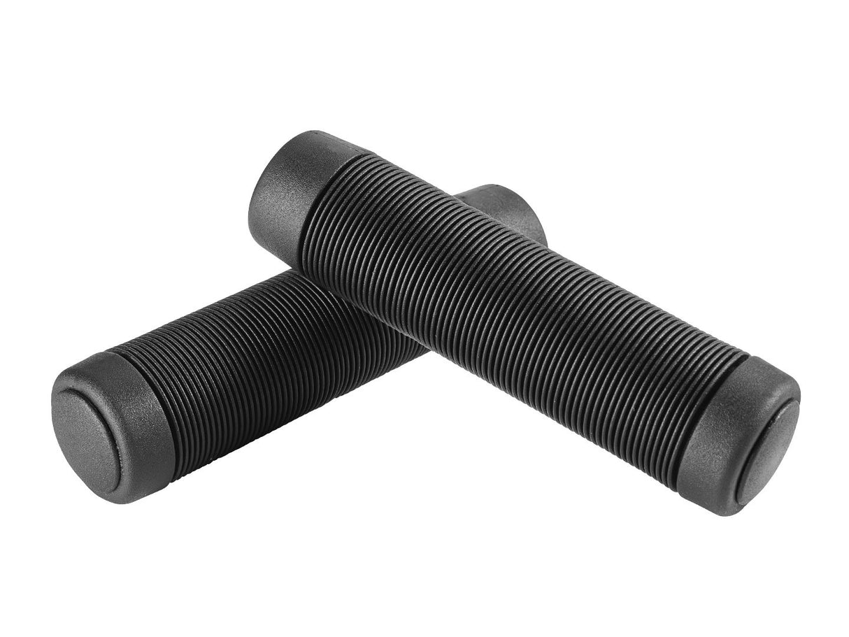 Grip Electra Comfort Long Open End w/4 Caps Black