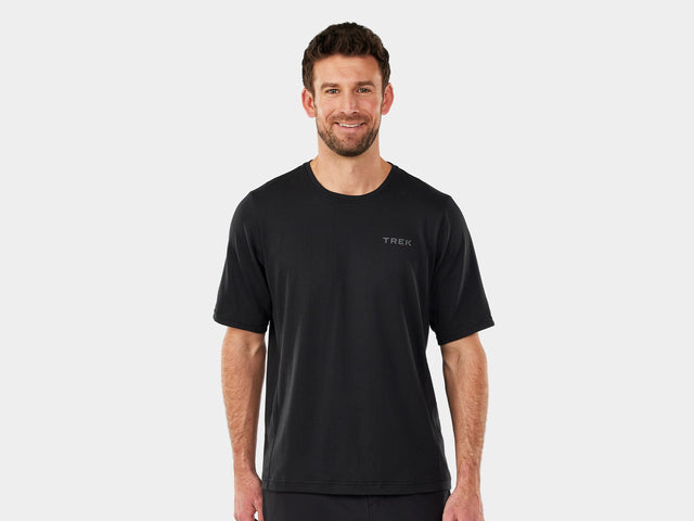Trek Evoke Tech Tee Small Black Shirt