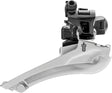 microSHIFT Sword BLK Front Derailleur - 9-Speed Double 46-52t Max Ring 34.9mm Band Clamp 28.6 31.8 Adapters