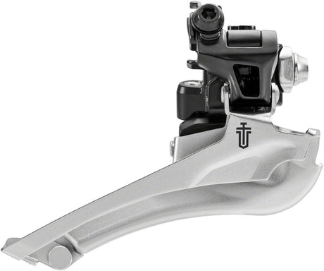 microSHIFT Sword BLK Front Derailleur - 9-Speed Double 46-52t Max Ring Braze-On