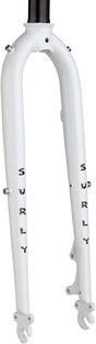 Surly Preamble 650b Fork 9x100mm QR 1-1/8" Straight Steerer Steel Thorfrost White
