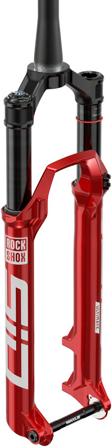 RockShox SID Ultimate Race Day 2 Suspension Fork - 29" 120 mm 15 x 110 mm 44 mm Offsett Electric Red 3P Remote D1