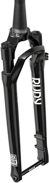 RockShox RUDY Ultimate XPLR Race Day 2 Suspension Fork - 700c 40 mm 12 x 100 mm 51 mm Offset Gloss BLK A2