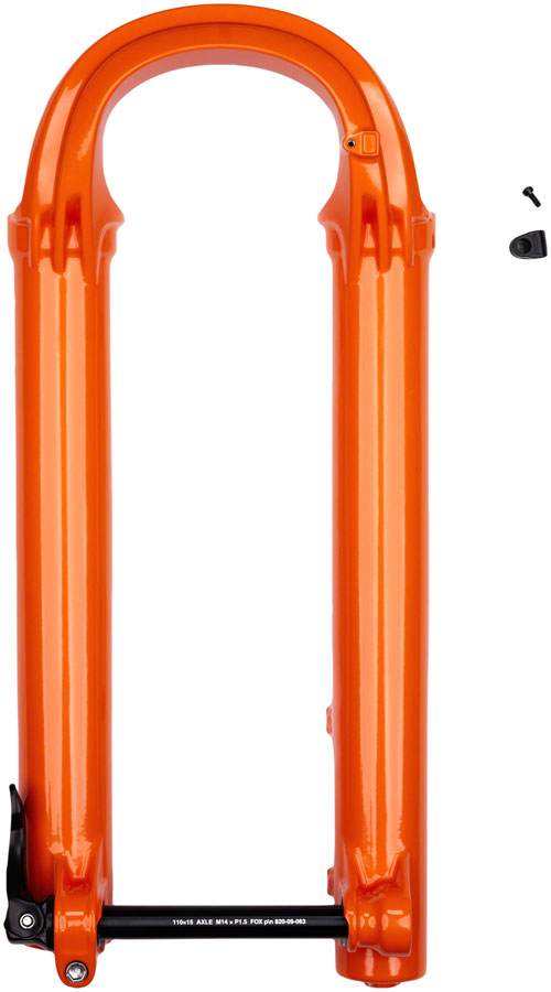 FOX Lower Leg Assembly - 2021 36 27.5in 130-170 15x110 QR F-S PE-S Shiny Orange