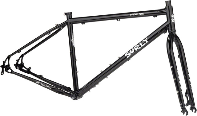Surly Bridge Club Frameset - 27.5" Steel Trevor's Closet Black X-Small
