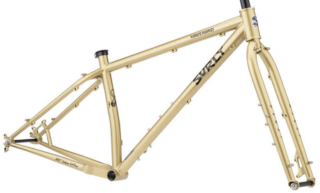 Surly Karate Monkey Frameset - 27.5" Steel Fool's Gold X-Small